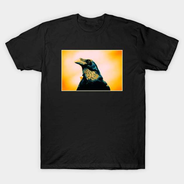 Raven Pop Art 6 T-Shirt by Korvus78